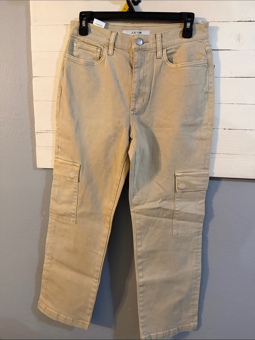 Joe's Jeans Khaki Straight Leg Cargo Jeans - Women's